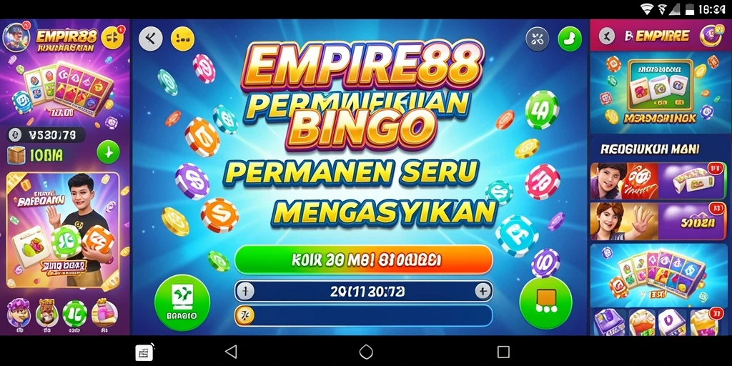 Gameplay Bingo yang menarik dan seru di EMPIRE88.