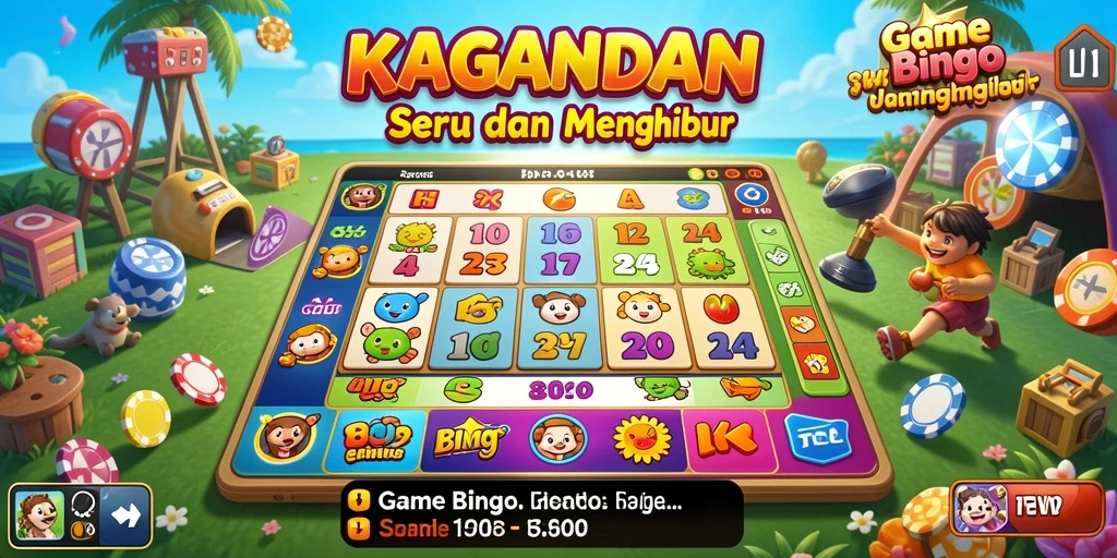 Tampilan gameplay seru KAGANDAN dengan pemain lainnya.