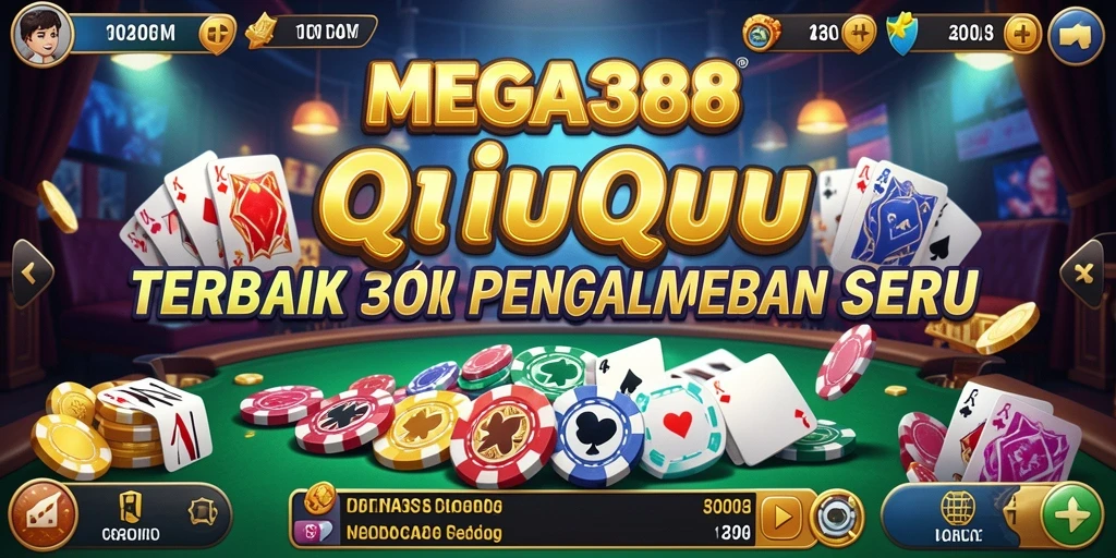 Gameplay QiuQiu yang seru dan intens di MEGA388.