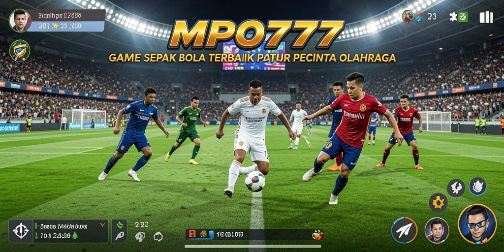 Tampilan gameplay MPO777 yang mendebarkan dalam sepak bola.
