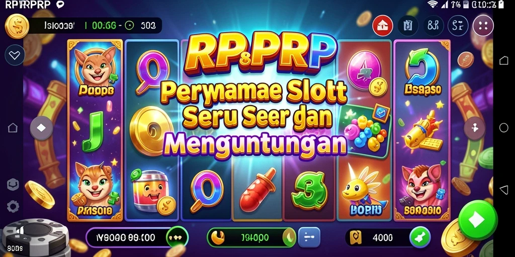 Gameplay seru RPRPRP dengan mesin Slot yang menarik.